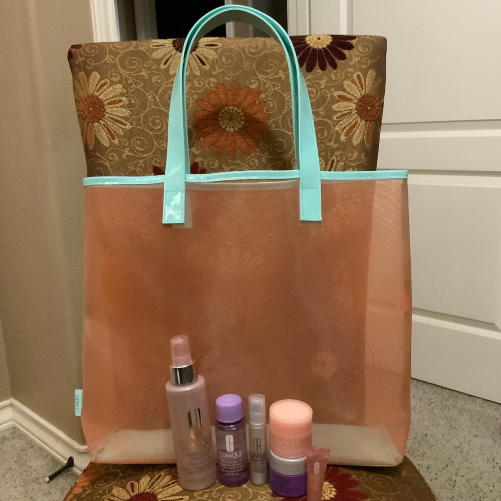 Clinique Tote Bag and Products